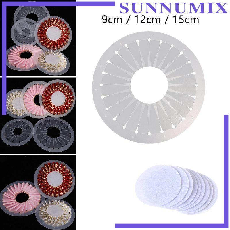 [Sunnimix] Rosette Maker ริบบิ้นดอกไม้ทําเครื่องมือทําด้วยมือสําหรับ Rosette ปุ่ม Pins รางวัลริบบิ้น