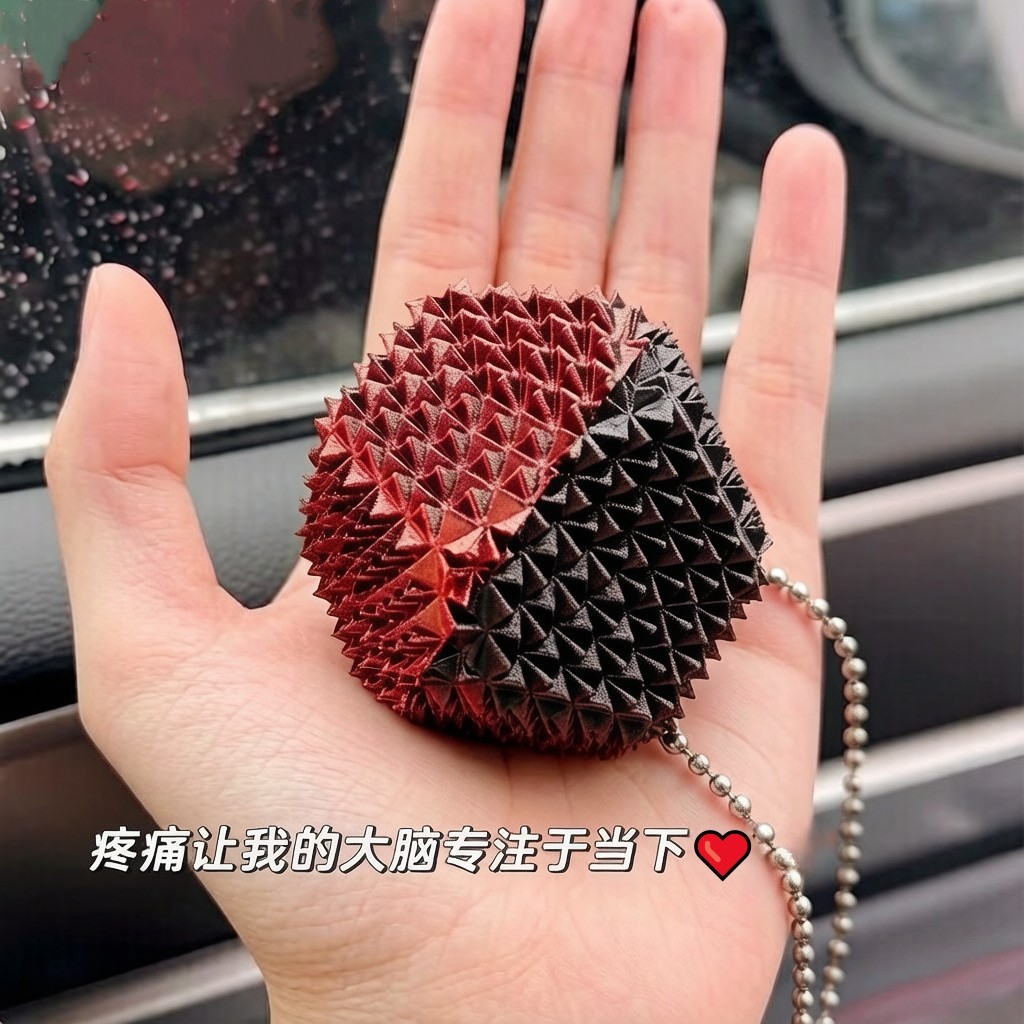 ปวดคู่!Pain Decompression Handy Tool Sensory Stone Pinch Music ของเล่น 3d การพิมพ์ Vent ความเจ็บปวด 