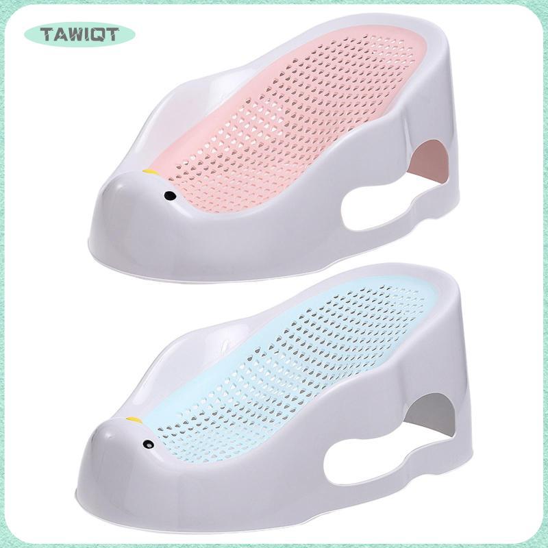 [tawiqt.th] Baby Bath Support Comfort Non-Slip Bath Rack สําหรับเด็กวัยหัดเดิน 0-6 เดือนทารกแรกเกิด