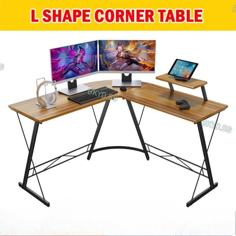 Corner Table L-shaped Desk Simple Computer Desktop Table Home Small Apartment Bedroom Corner Space-s