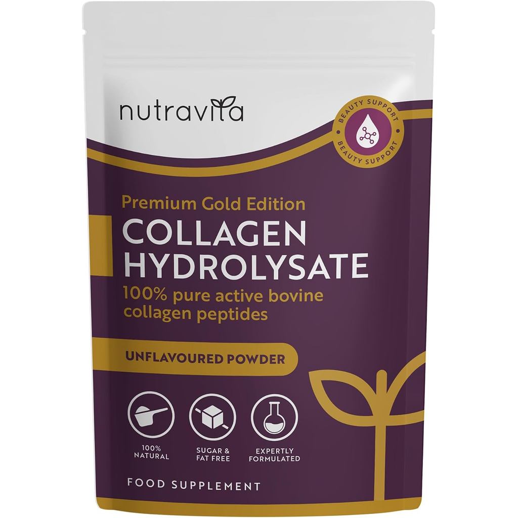 Nutravita Bovine Collagen Powder 300g - Premium Standard Bovine
