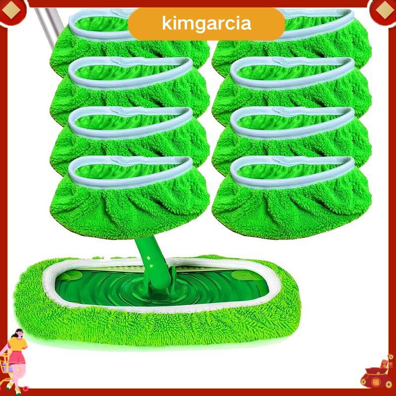 kimgarcia เหมาะสําหรับผ้าซับแบนฟองน้ําดูดซับอุปกรณ์เสริมผ้าในครัวเรือนแห้งและเปียกไม้ถูพื้นโรตารี่ 8