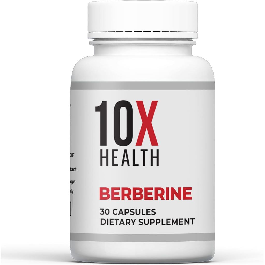 10X Health Berberine - 500มก. 30 แคปซูล 31WL