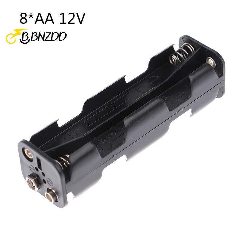[BBNZDD] Long Strip Type 8 X AA Battery Case Holder 12V Ba To Ba Battery Storage Box BVAH
