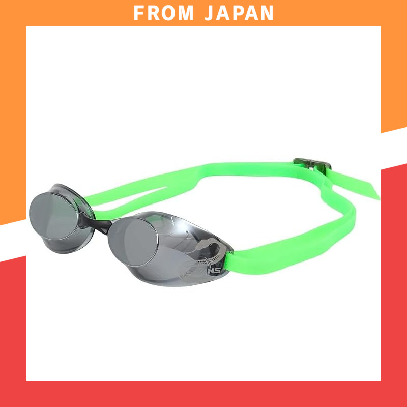 SWANS Sniper Swimming Goggles Racing Model WA Approved Green SR10MLT25S Silver FF Men's