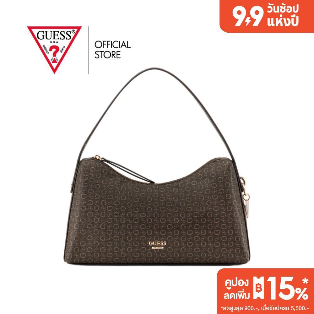GUESS กระเป๋า รุ่น SG201218 JASMIN SHOULDER สีน้ำตาล