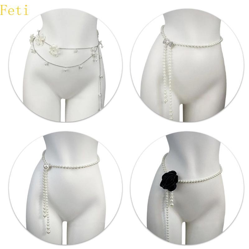 Feti Heavy Duty เอวสําหรับผู้หญิงเอวโซ่ Belly CHAIN เอว Belly Dance เข็มขัดชายหาด Belly CHAIN สําหรั