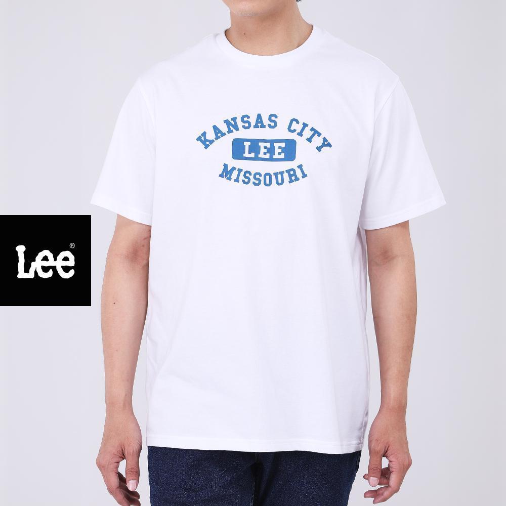 LEE เสื้อยืดแขนสั้นผู้ชาย Comfort รุ่น LE S526MTSSF01 สีขาว