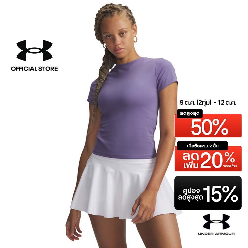 Under Armour เสื้อแขนสั้นพอดีตัวสำหรับผู้หญิง UA Motion