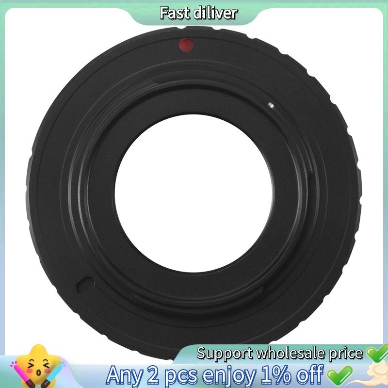 HJ-สีดํา 16 มม.C-Mount Cine เลนส์ภาพยนตร์สําหรับ 1 Mount J1 V1 J2 V2 J3 V3 J4 เลนส์กล้องอะแดปเตอร์แห