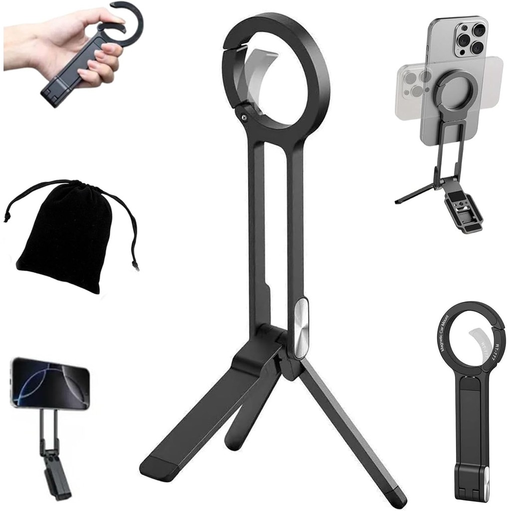 Ma38 Portable Phone Holder, Magnetic Phones Tripod for , Ma38 Portable Phone Holder Mini Tripod for 