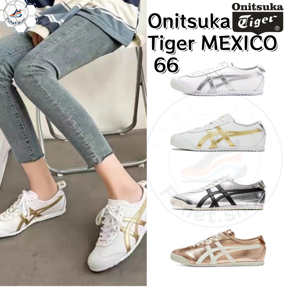 🔥พร้อมส่ง🔥Onitsuka Tiger Mexico 66  รองเท้าลำลอง 1183A499-100/1183A499-101/1183B566-020/1183B566-700