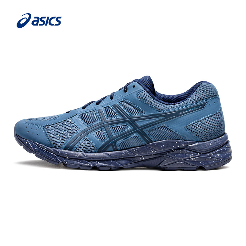 [ดําเนินการด้วยตนเอง] ASICS/ASICS รองเท้ากีฬาผู้ชาย T8D4Q รองเท้าวิ่งดูดซับแรงกระแทก GEL-CONTEND 4 ผ