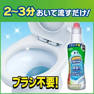 น้ำยาล้างโถส้วมสะอาดล้ำ Scrubbing Bubbles 超強力 トイレクリーナー 400g