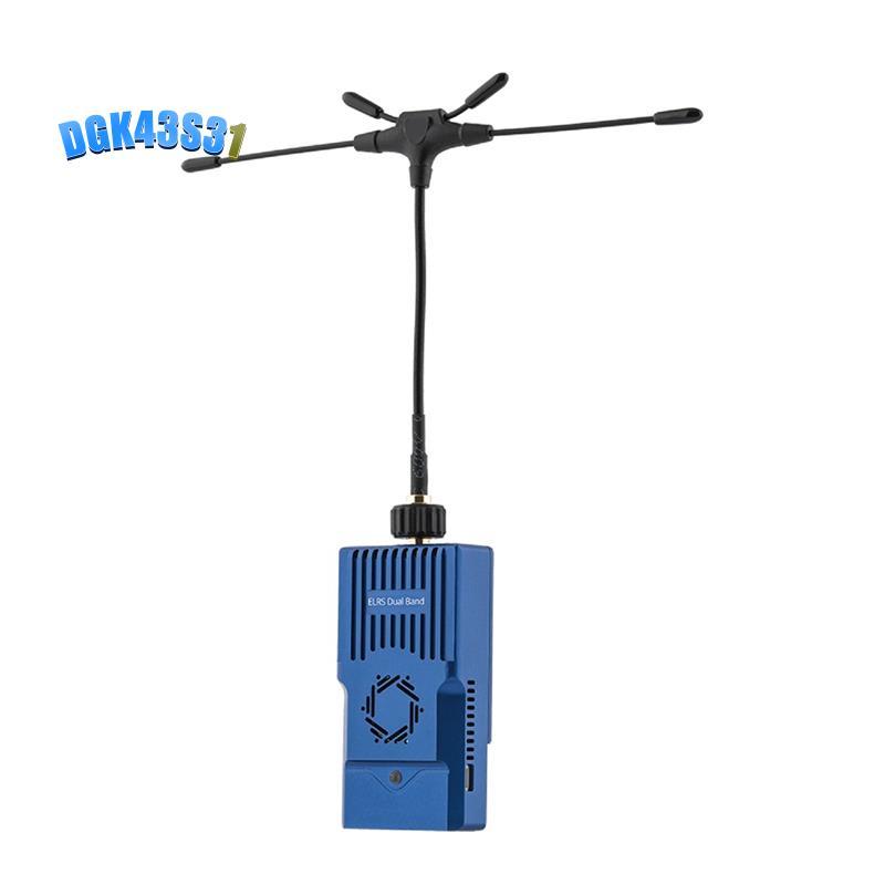 dgk43s31C3 NANO TX 915M/2.4G การสลับความถี่คู่พร้อมกล่องอะแดปเตอร์ Nano to Micro สําหรับ FPV Long Ra