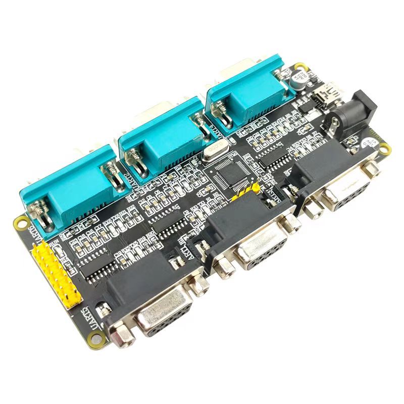 STM32F030CCT6 Four Serial Port Development Board RS485 Multi-channel RS232 UART D89 Protocol Convers