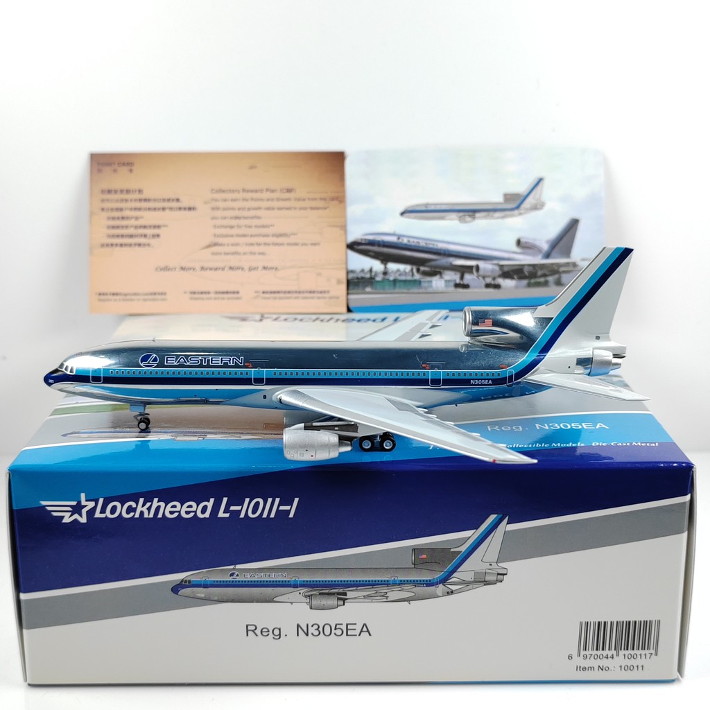 ขายพร้อมสต็อก - รุ่น NG 10011 1: 400 American Oriental Airlines L-1011 N305EA รุ่นโลหะผสม