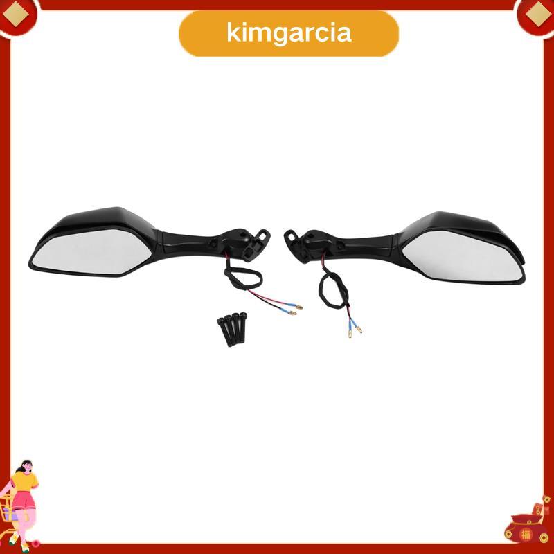 kimgarcia สําหรับ YZF-R7 YZF-R9 กระจกมองหลังพร้อมไฟเลี้ยวกระจกมองข้างสําหรับ YZF-R9 อุปกรณ์เสริมรถจั