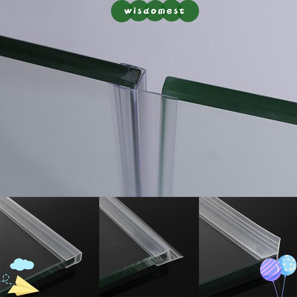 WISDOMEST 1M 6-12 มม.FU h Shape Seal Strip Home & Living Bath Screen Window Seal