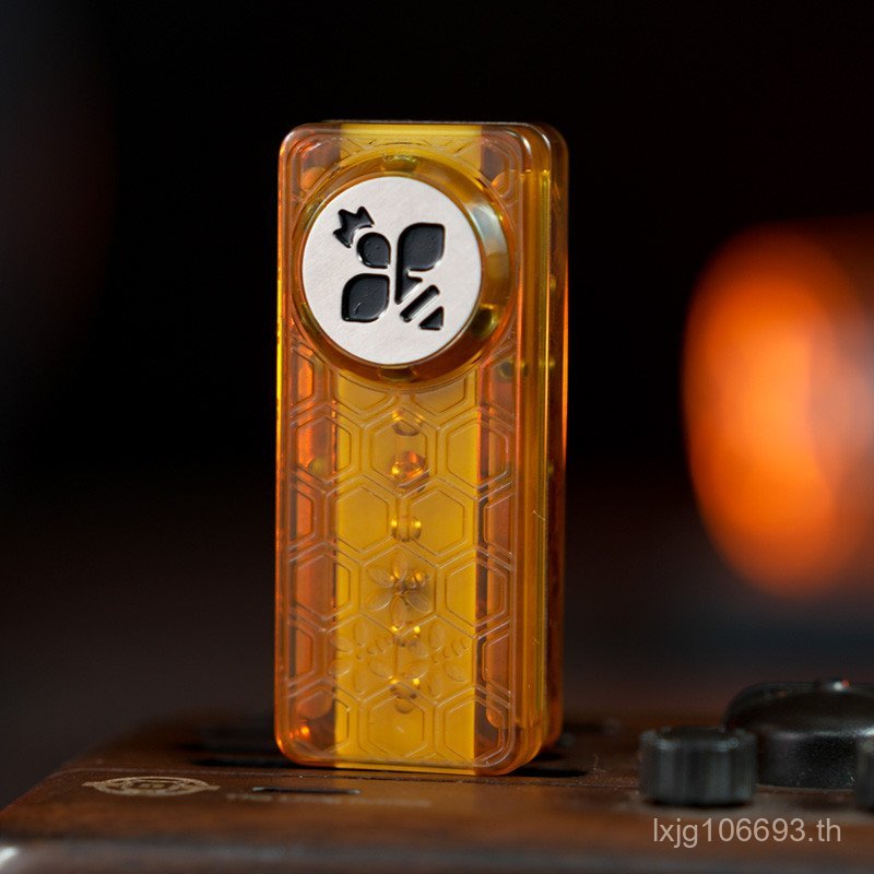 Queen Bee Ding Ding Machinery Intensive Bee สีเหลืองโดยตรง Push Card edc Papa Card Papa เหรียญ Decom