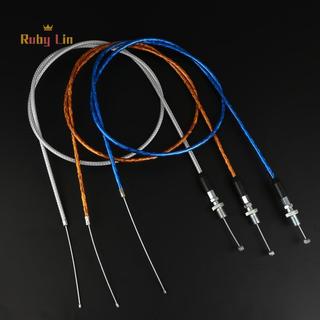 Ruby Lin 1Pcs Motorcycle Modification Accessories 1190mm Straight Motorcycle Gas Throttle Cable Motocross Universal