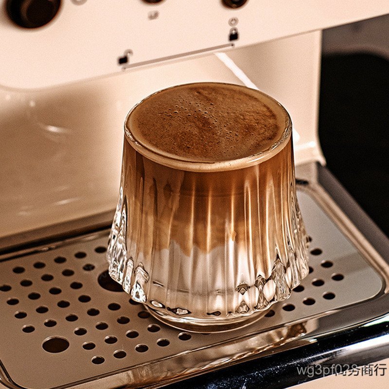 Creative ins Design Sense Mount Fuji Cup Dirty Volcanic Coffee Glass แก้วไวน์ต่างประเทศถ้วยกาแฟถ้วยน