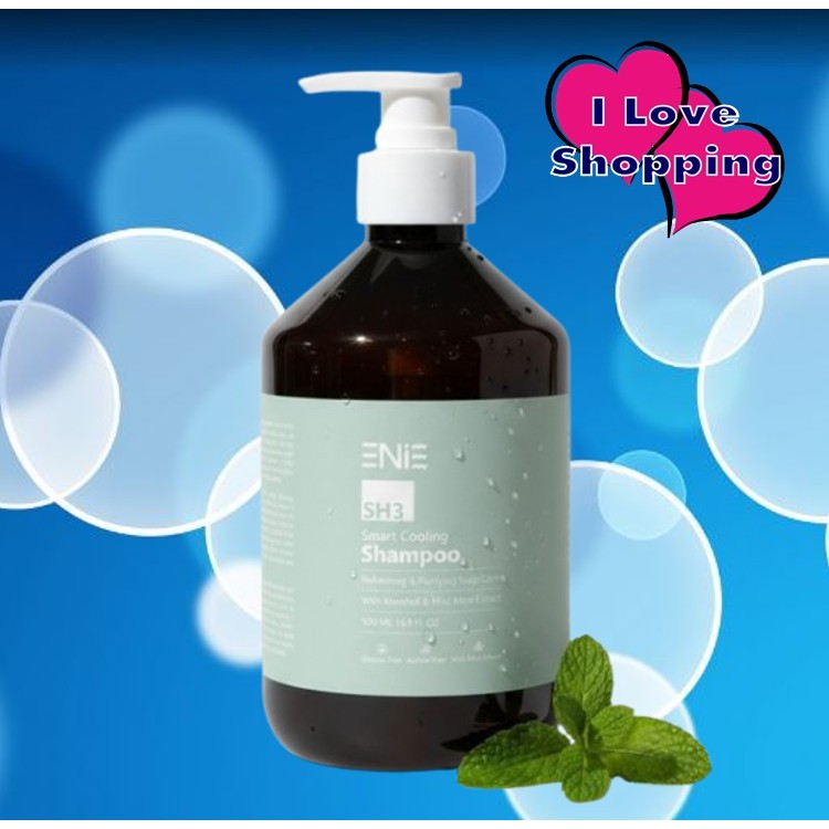 Enie SH3 Smart Cooling Shampoo 500 ml เอนี่ สมาร์ท คลูลิ่ง แชมพู เอสเอช 3