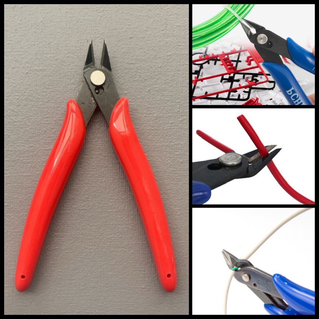 💢 คีม ตัด เคเบิ้ลไทร์ สายรัด cable tire รุ่นคมพิเศษ คีมขนาดเล็ก คีมตัดสายไฟ อเนกประสงค์ เครื่องมือช่