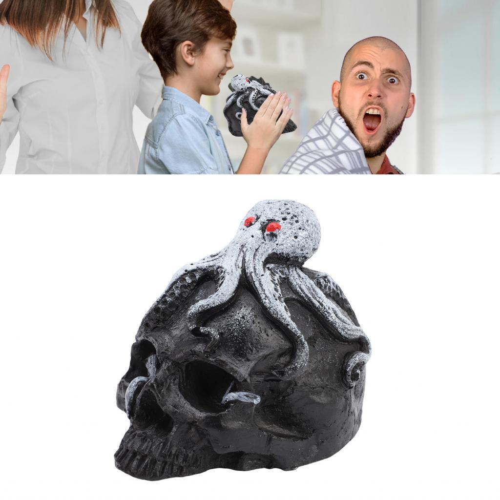 Aztec Death Whistle Decibel สูงกรีดร้อง Skull Fun Prank เครื่องมือสําหรับปาร์ตี้วันหยุด