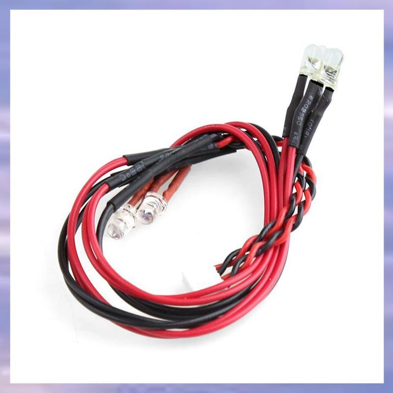 ไฟหน้าไฟ LED รถ RC และ Mini-Z MA020 MR03 FWD RWD 1/28 RC รถอะไหล่อัพเกรด