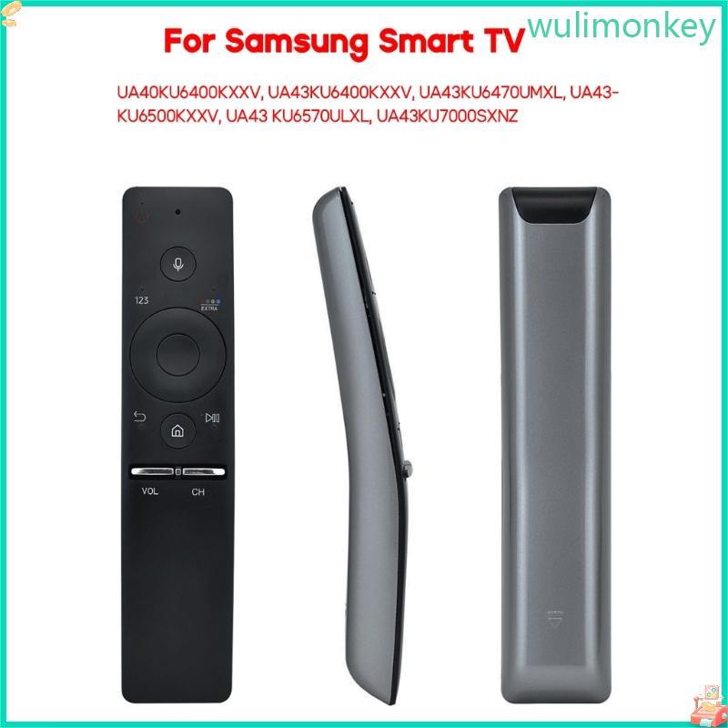 WU รีโมทคอนโทรลทีวี BN59-01242A รีโมทคอนโทรลโทรทัศน์สําหรับ UA43KU6470UMXL UA43KU6500KXXV สมาร์ททีวี