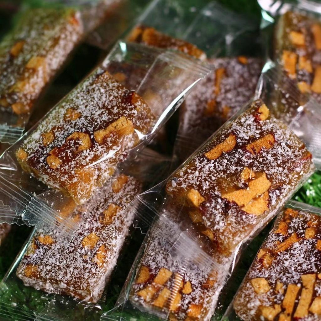 姜枣糕  姜汁枣糕 独立包装姜枣年货软糖休闲零食Ginger Jujube Cake Ginger Jujube Cake Separate Packaging Ginger20251021