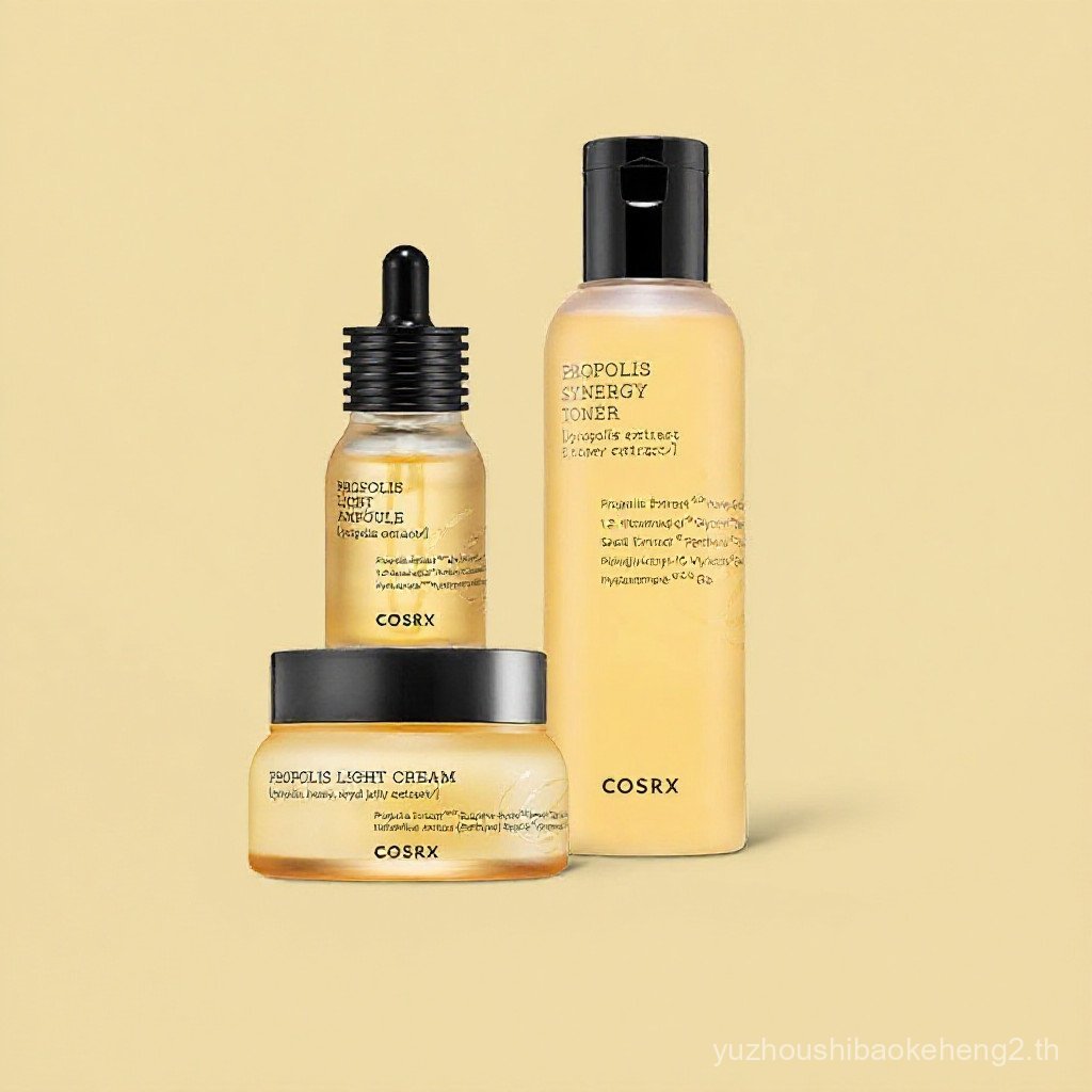 [COSRX OFFICIAL] Full Fit Propolis Line Toner 150ml(Alcohol Free), Ampoule 30ml, Cream 65ml
