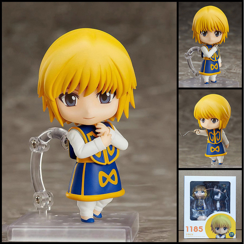 Q-version Clay Hunter x Hunter 1185# Kurapika Gunapiga ชุดกล่องตุ๊กตาเปลี่ยนหน้าที่ถอดออกได้