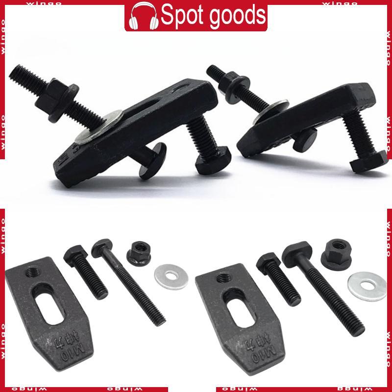WIN M8 M10 อะไหล่กัดแผ่นความดัน Clamp Fixture Plate สําหรับโต๊ะทํางาน T-slot