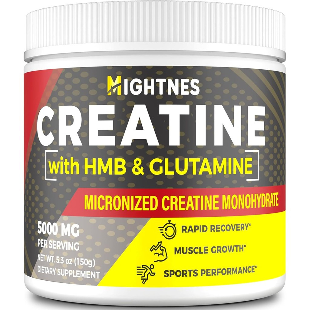 Creatine HMB, Creatine Powder for Men & Women, Micronized Creatine Monohydrate สําหรับ Muscle Growth