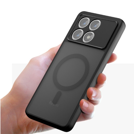 Magnetic Matte Hard Casing สําหรับ Xiaomi Redmi K70 K80 Pro K60 Ultra Case RedmiK80 Frosted Phone Co