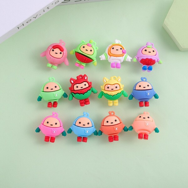 upsetduck v1 ชุด upsetduck Eggboy Party Mystery Box พวงกุญแจตุ๊กตาอุปกรณ์เสริมนักเรียนชั้นประถมศึกษา