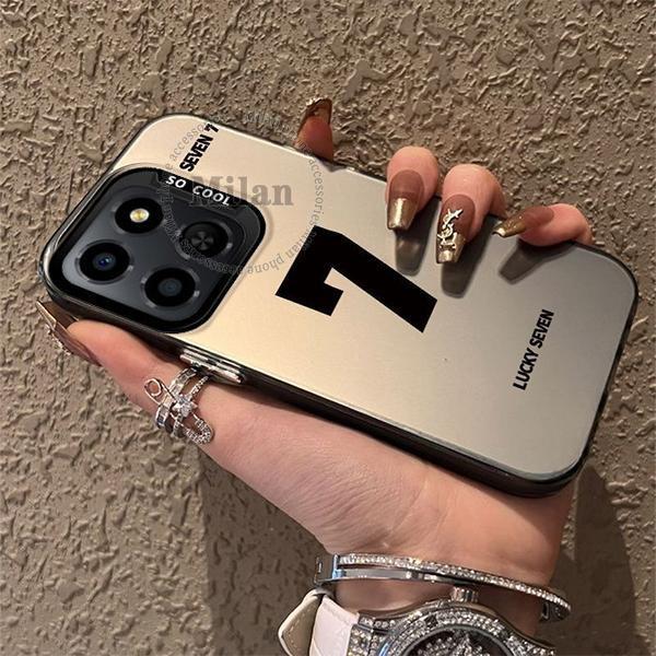 เคส Honor 400 Smart เคส Honor X7d Lucky Number 0-11 เคสกันกระแทกแบบด้าน