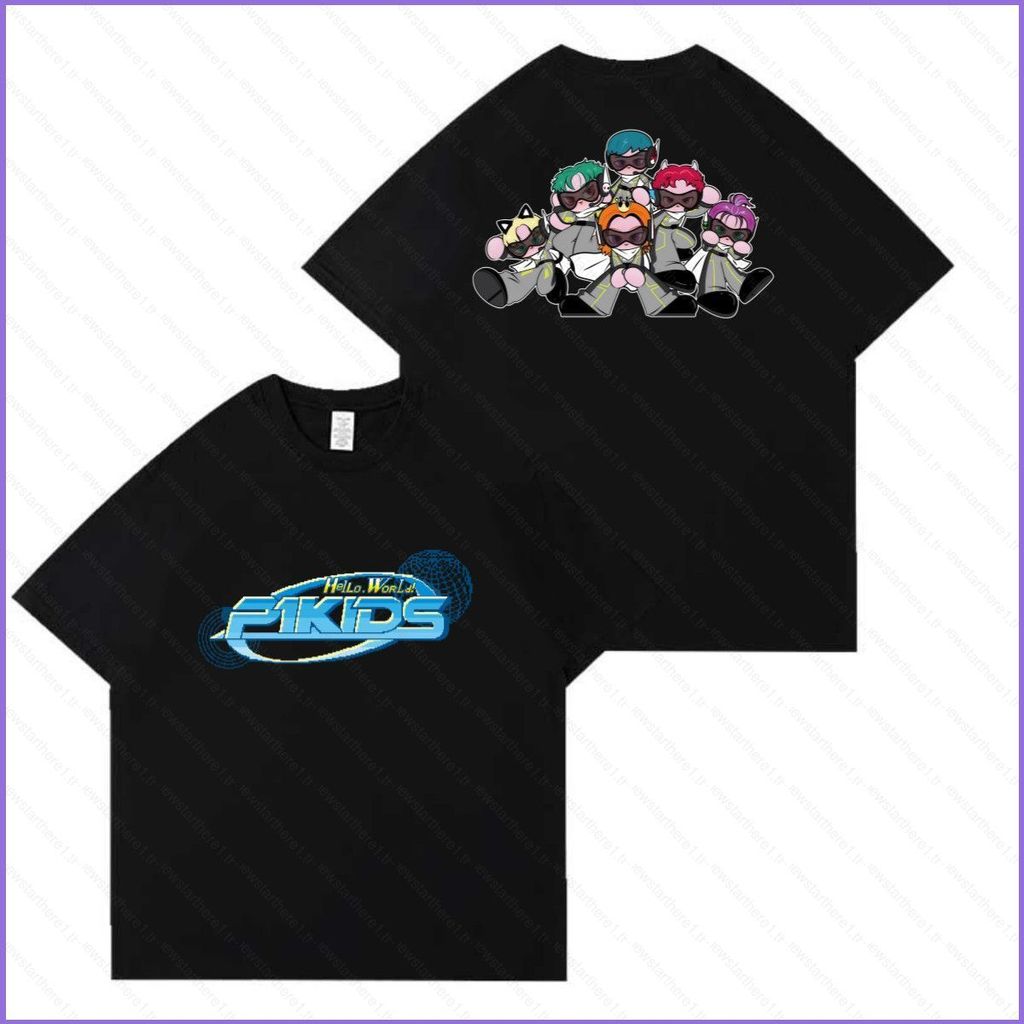 เสื้อยืดแขนสั้นจาก Harmony KEEHO THEO P1KIDS สำหรับแฟนคลับ K-pop