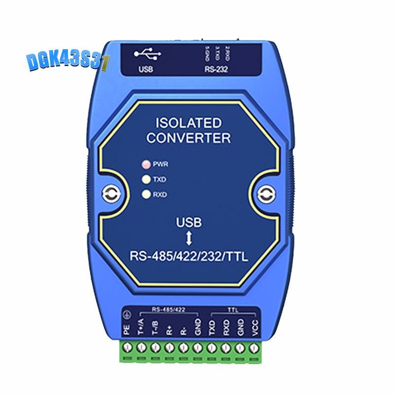 dgk43s31CDSENET E810-U15C CH340 USB to RS485 RS422 RS232 TTL อุตสาหกรรมแปลงสัญญาณแยก Type-C 3.5V/5V 