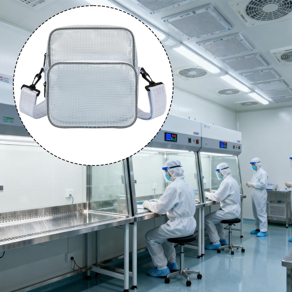 [lzdjhyke2yi] Cleanroom Engineer Tool Bag Engineer Crossbody Bag มัลติฟังก์ชั่นพร้อมสายสะพายไหล่ Too