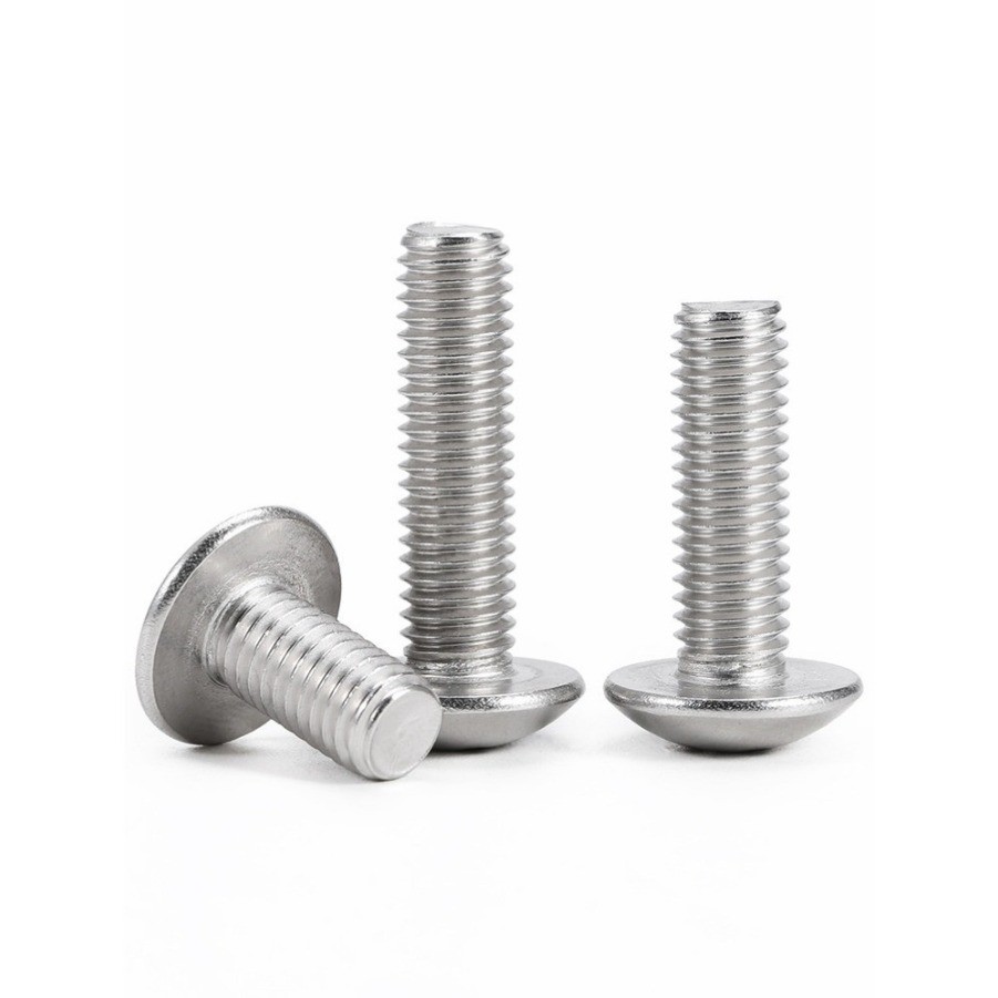 น็อต สกรู หัวร่ม หัวกระทะ แฉกT+ สแตนเลส304 เกลียวมิล หยาบ /Truss Head Phillip Machine Screw SUS304 M2/M2.5/M3/M4*L=3-80MM[ZHX-WJ-1-MB] - รูปที่ 5