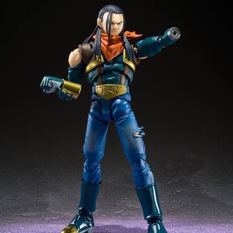 [ลดราคาพร้อมสต็อก] PB Limited SHF Dragon Ball GT Ultimate Super android Super No. 17 TV Version สําเร็จรูป - รูปที่ 5