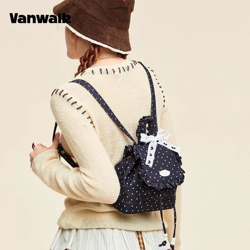 VANWALK Official x Picnic Series Backpack Commuter Bag Backpack Bag Backpack Leisure Backpack Outing