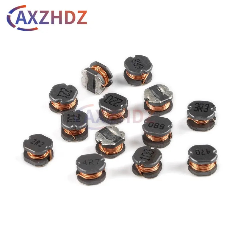 20PCS CD75 SMD Power Inductor 2.2 4.7 10 15 22 33 47 68 100 150 220 330 470UH ลวดแผลชิปเหนี่ยวนํา 1m