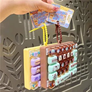 ของเล่นคลายการบีบอัดคลายเครียดลิซมโม,เสียงที่สําคัญพวงกุญแจกดปุ่มของเล่น,ของขวัญ26คีย์น่ารักแบบพกพาแป้นพิมพ์กระเป๋าของเล่นเสน่ห์