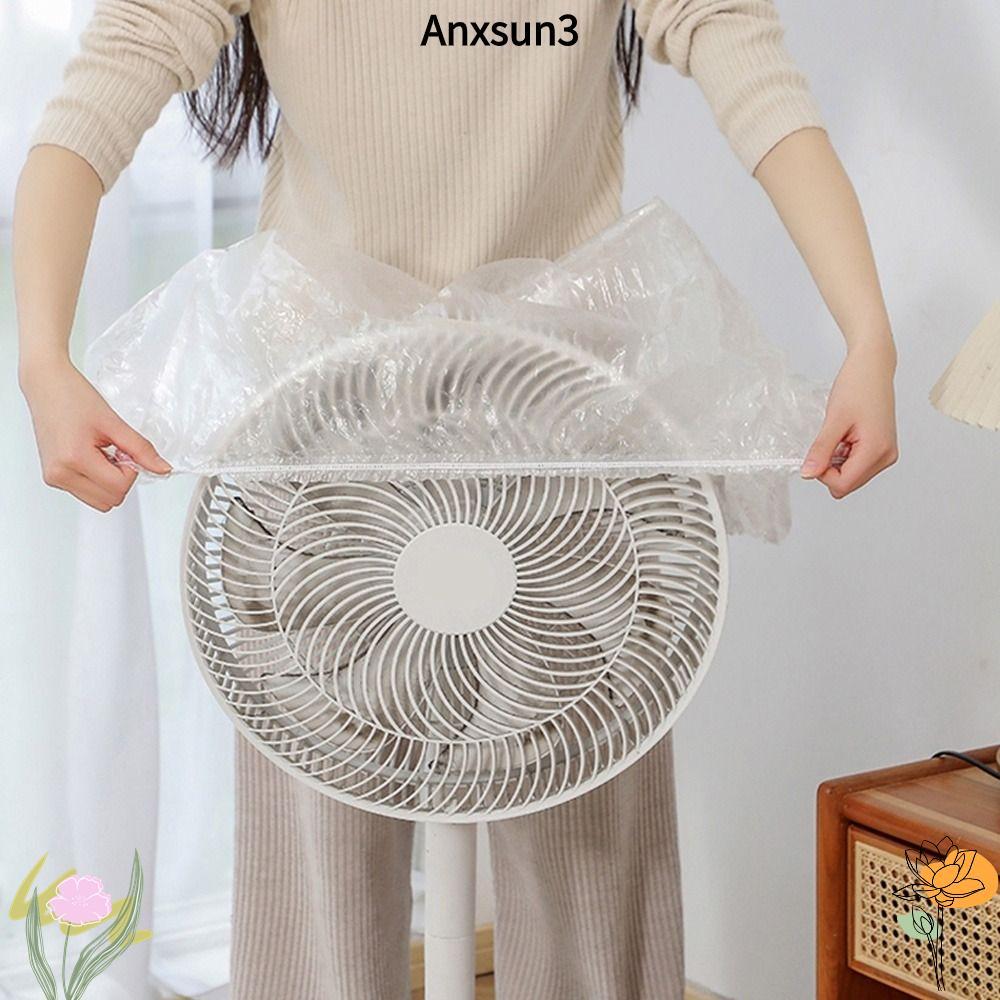 ANXSUN3 ผ้าคลุมกันฝุ่น 10 ชิ้น, ผ้าคลุมพลาสติกใสแบบใช้แล้วทิ้ง, ฝาครอบป้องกันเครื่องใช้ไฟฟ้า PE Generic แบบหนา