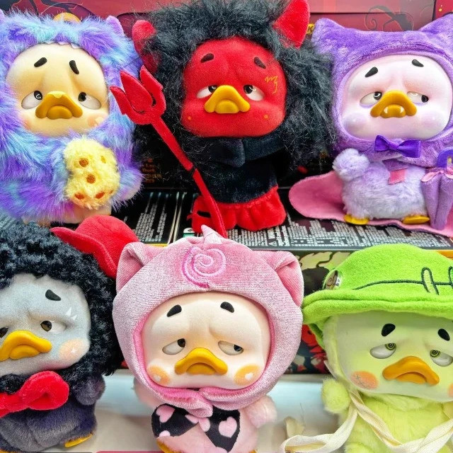 【ของแท้ 100%】Upset Duck V5 Colorful Player Duck 1 ทั้งชุดกล่องตาบอด