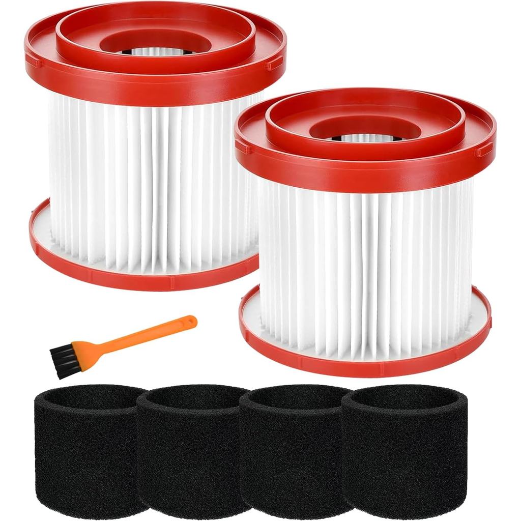 49-90-1900 กรองสําหรับ Milwaukee M18 เครื่องดูดฝุ่นไร้สาย,0780-20 0880-20 ตัวกรองสําหรับ Milwaukee M